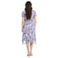 Womens Harper 241 Short Sleeve Print Side Knot Dress - image 2