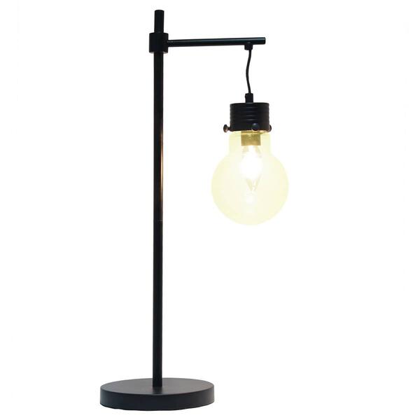 Lalia Home Barnlitt 1 Light Beacon Table Lamp w/Clear Glass Shade - image 