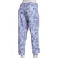 Petite Jessica Simpson Wide Rib Floral Paisley Capri Pajama Pants - image 2
