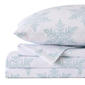 Freshfolds Turkish Cotton Snowflake Flannel 4pc. Sheet Set - image 1