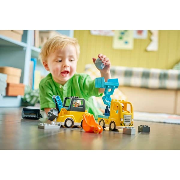 LEGO® Duplo®  3-in-1 Construction Vehicles Building Kit