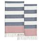 Linum Home Textiles Patriotic Pestemal Beach Towel - Set of 2 - image 1