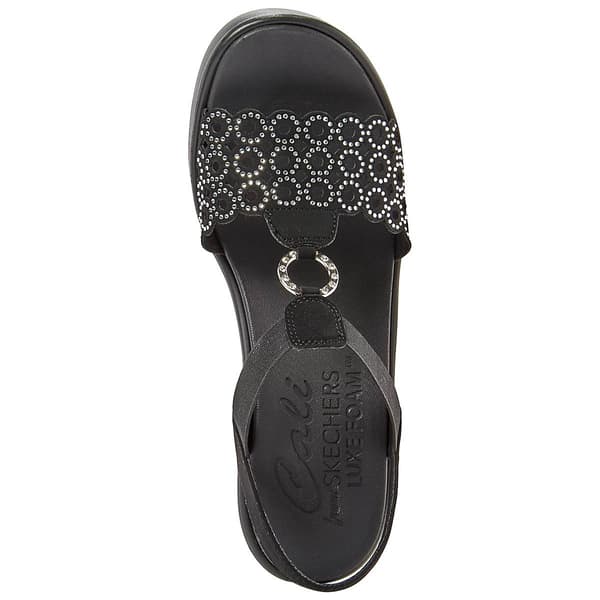 Womens Skechers Rumble On Queen B2 Wedge Sandals