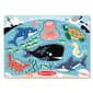Melissa & Doug&#40;R&#41; 6pc. Sea Creatures Peg Puzzle - image 1