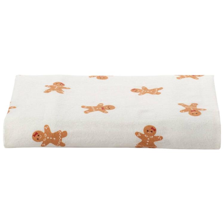 Ashley Cooper(tm) Gingerbread Cookies Flannel Sheet Set