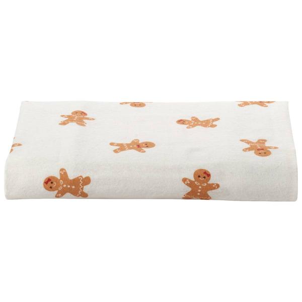 Ashley Cooper(tm) Gingerbread Cookies Flannel Sheet Set - image 