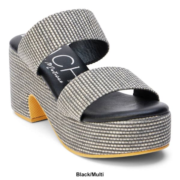 Womens Beach by Matisse Ocean Ave Heeled Slide Sandals