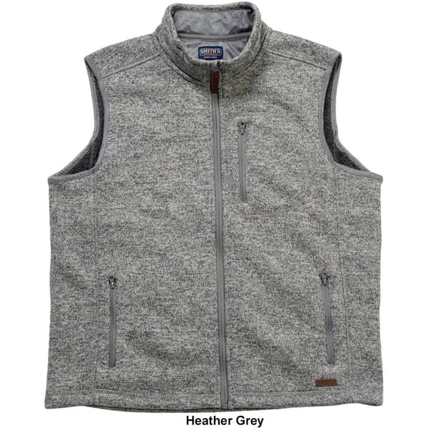 Mens Smith's Sherpa Lined Sweater Fleece Vest
