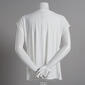 Womens Notations Short Sleeve Grommet Neck Solid Knit Shell Top - image 2