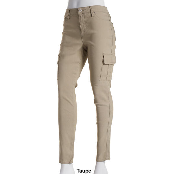 Juniors YMI® Hyper Stretch One Button Skinny Cargo Pants