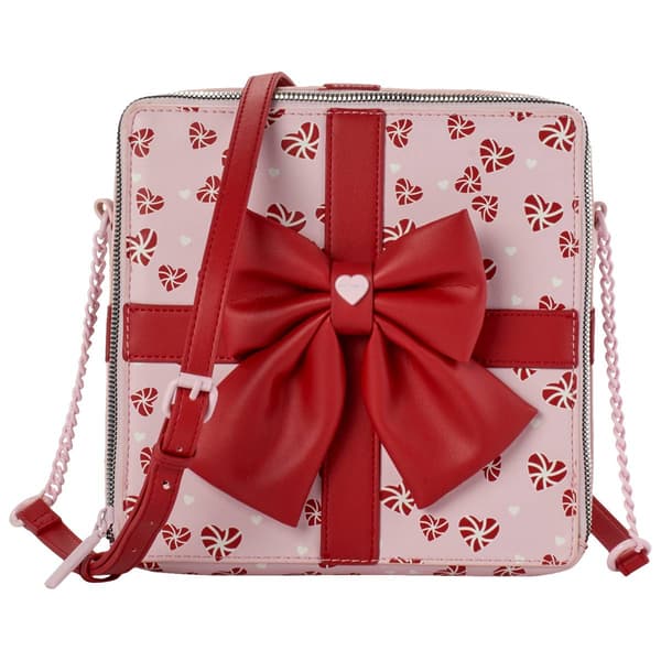 Betsey Johnson Present Box w/ Bow Crossbody
