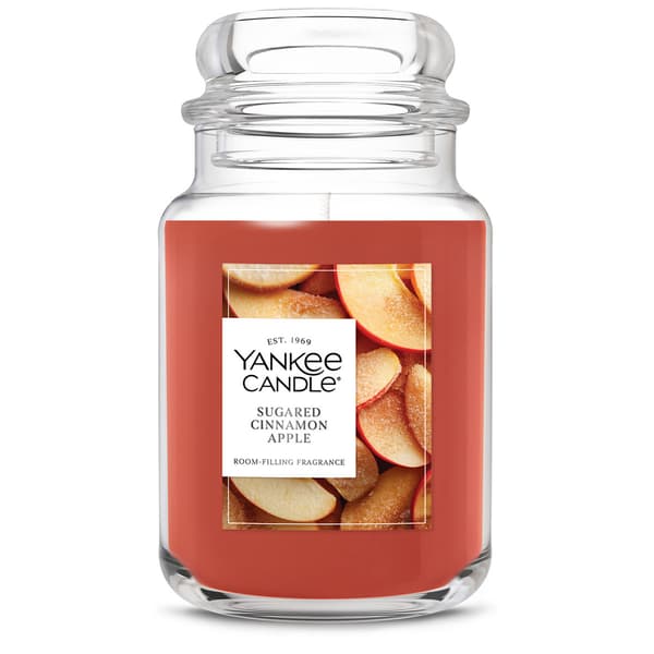 Yankee Candle&#40;R&#41; Sugared Cinnamon Apple 22oz. Signature Candle - image 