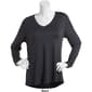 Womens RBX V-Neck Long Sleeve Tee - image 4