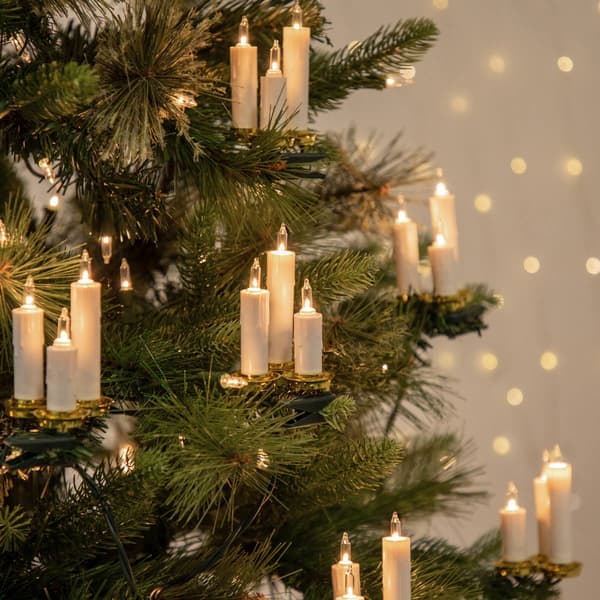 Northlight Seasonal 7ct. Clip On Candle Cluster Christmas Lights