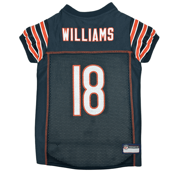 NFLPA Chicago Bears Caleb Williams Pet Jersey