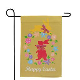 Northlight Seasonal Hopping Bunnies Easter Garden Flag