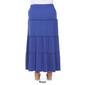 Plus Size White Mark Tiered Maxi Skirt - image 10