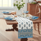 Threadmade Tropez Block Print Stain Table Runner - image 2