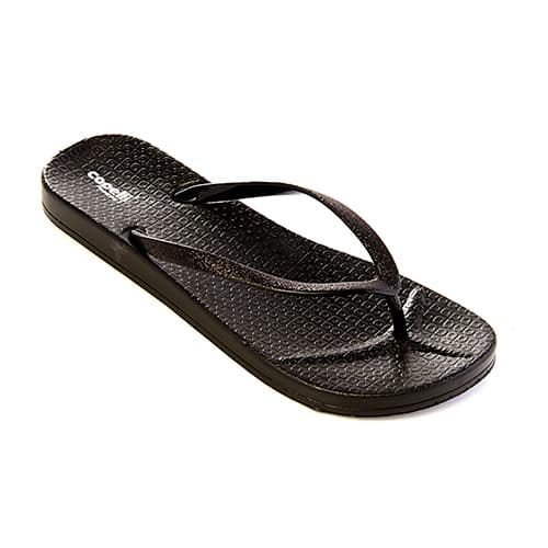 Womens Capelli New York Glitter Opaque Jelly Flip Flops - image 