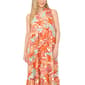 Petite MSK Sleeveless Tiered Coastal Maxi Dress - image 4