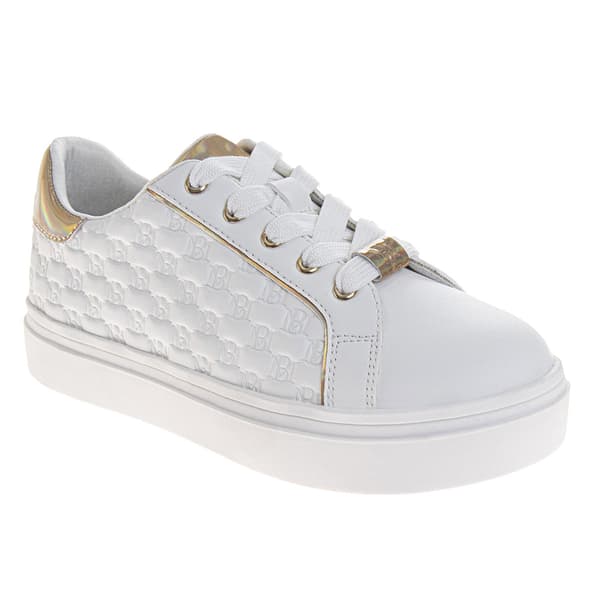 Little Girls Badgley Mischka(R) Lace-up Fashion Sneakers - image 