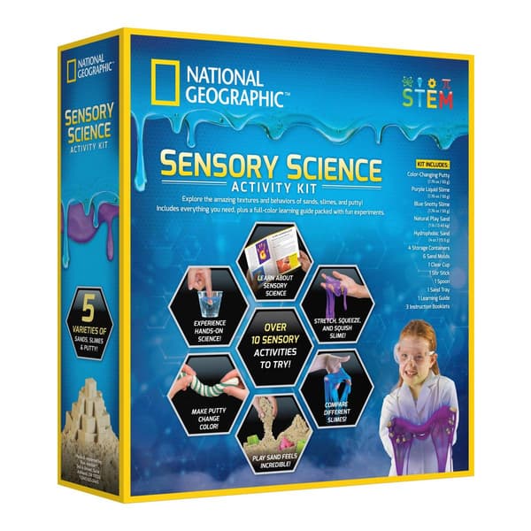 National Geographic™ Sensory Science Activity Kit