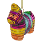 Northlight Pinata Donkey Bohemian Style Glass Christmas Ornament - image 5