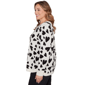 Plus Size Emaline Dusted Petals Long Sleeve Heart Sweater - image 4