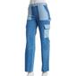 Juniors Gogo Jeans 2-Tone High Rise Cargo Carpenter Jeans - image 1