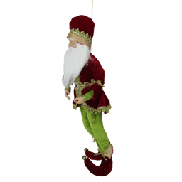Northlight Whimsical Elf Hanging Christmas Figure