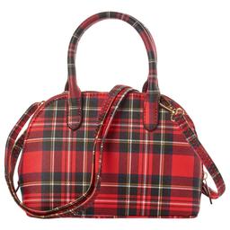 DS Fashion Plaid Small Dome Crossbody