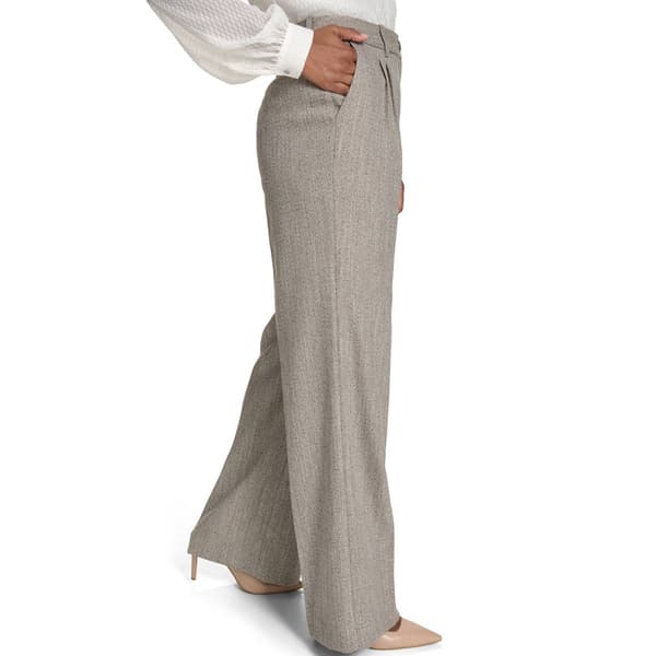 Womens Calvin Klein Pleated Wide Leg Dress Pants