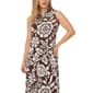 Petite MSK Sleeveless 1/2 Zip Neck Floral Maxi Dress - image 4