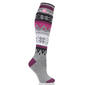 Womens Heat Holders Laura Lite Fair Isle Knee High Socks - image 1