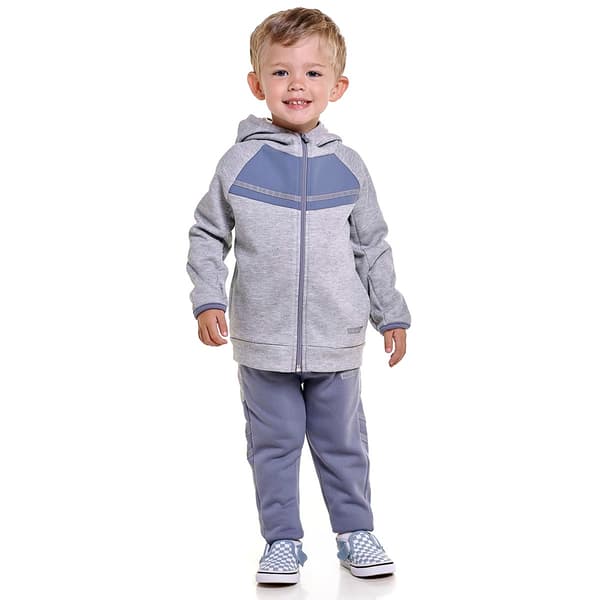 Toddler Boy Hind 2pc. Marled Jacket & Solid Joggers Set - image 
