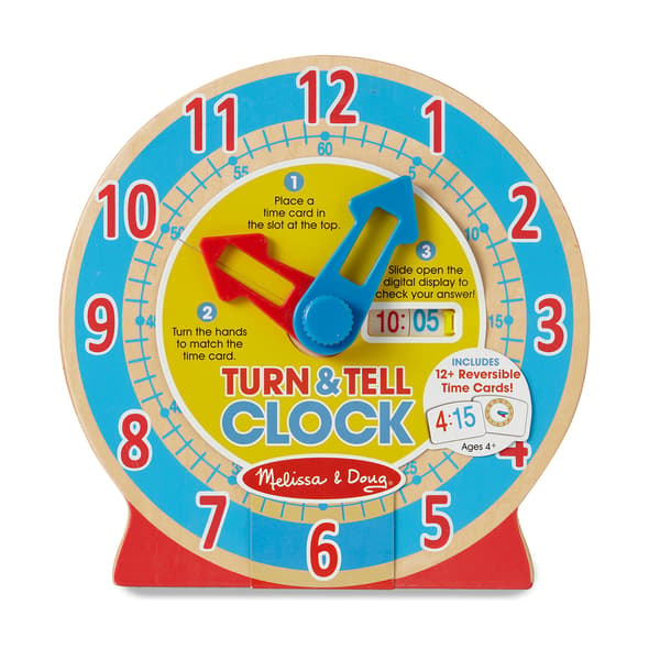 Melissa &amp; Doug® Turn And Tell Clock