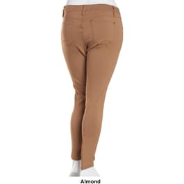 Juniors Plus YMI® Color Hyper Mid Rise Skinny Twill Pants