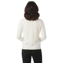 Plus Size Kasper Long Sleeve Lace Floral Sequin Cardigan