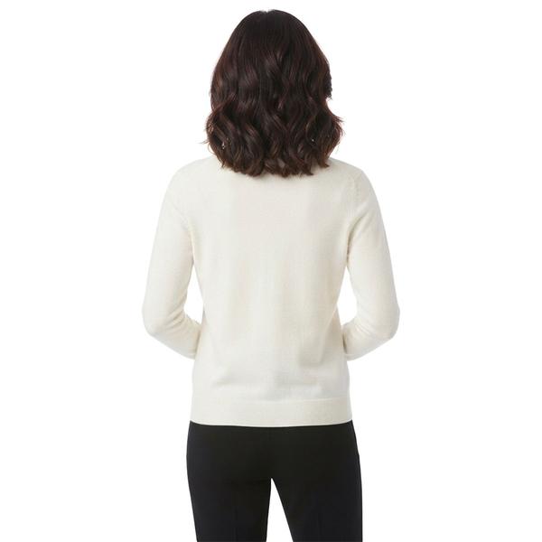 Petite Kasper Long Sleeve Lace Floral Sequin Cardigan