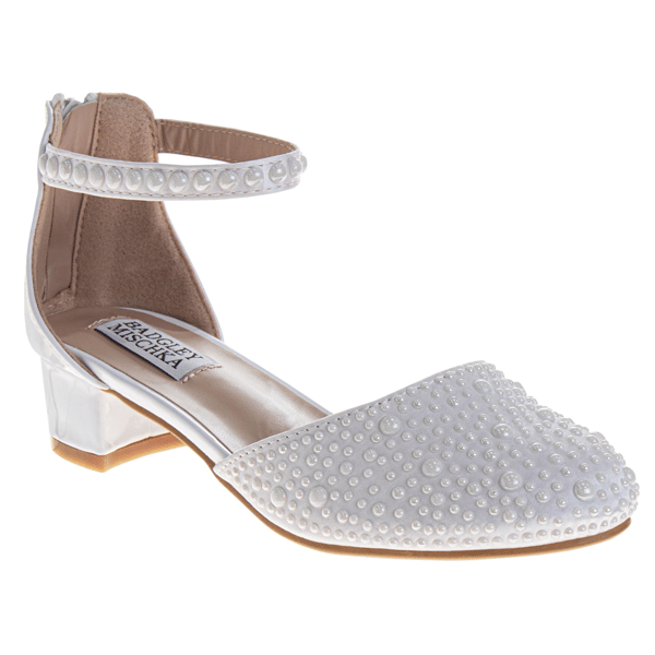Big Girls Badgley Mischka® Ankle Strap Dress Pumps - image 