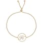 Accents by Gianni Argento Diamond Plated Initial K Gold Bracelet - image 1