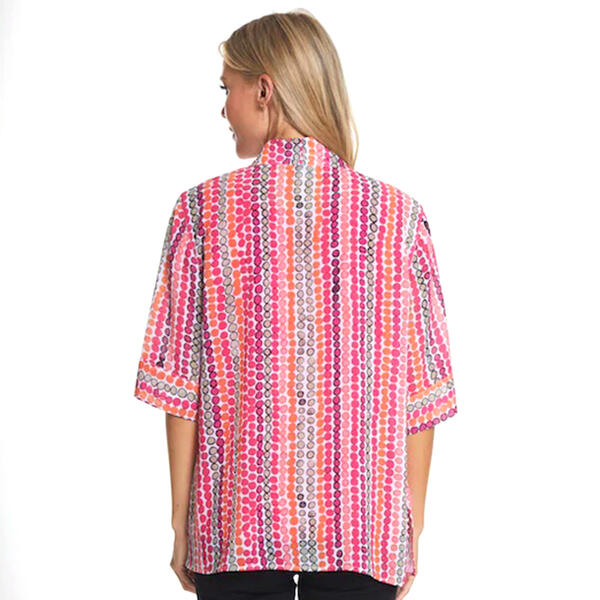 Petite Multiples Dotted Lines Kimono Jacket