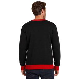 Mens Holiday Hype Stuck Santa Ugly Christmas Sweater