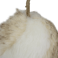 Northlight 3in. Faux Fur Ball Christmas Ornament - image 3