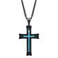 Mens Gentlemen's Classics&#40;tm&#41; Stainless Steel Cross Pendant Necklace - image 1