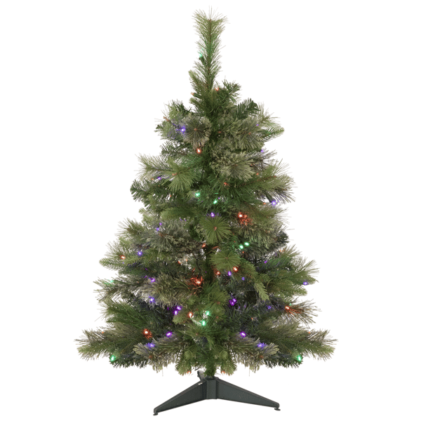 Northlight 3ft. Pre-Lit Kingston Cashmere Pine Christmas Tree
