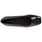 Womens Easy Street Crescent Black Crocodile Flats - image 4