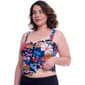 Plus Size Profile by Gottex Tropical Tankini Swim Top - image 3