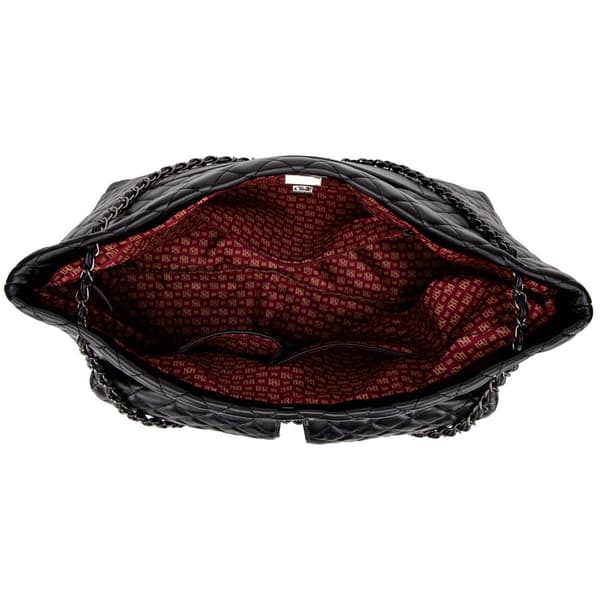 Badgley Mischka Diana XL Vegan Leather Tote Weekender Travel Bag