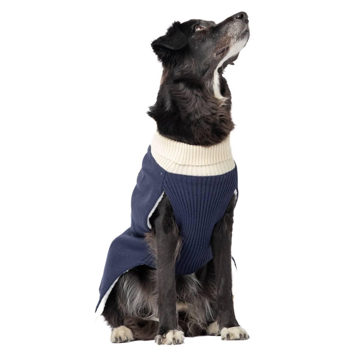 Holiday Pet Sweater - Navy